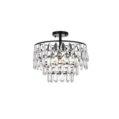 Bracken Head 3 Light 16 Inch Wide Flush Mount by Bailey Street Home - 390-BEL-1302570