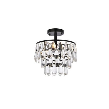 Bracken Head 3 Light 12 Inch Wide Flush Mount by Bailey Street Home - 390-BEL-1302331