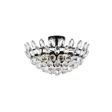Hornbeam Link 5 Light 18 Inch Wide Flush Mount by Bailey Street Home - 390-BEL-1302367