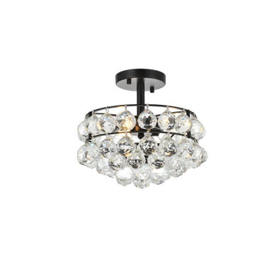 Stanmore Cottages 3 Light 12 Inch Wide Flush Mount by Bailey Street Home - 390-BEL-1302210
