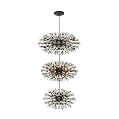 Upland Glebe 100 Light Medium 3 Tier Chandelier by Bailey Street Home - 390-BEL-1302396