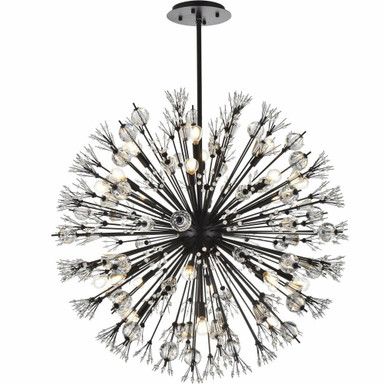 Upland Glebe 24 Light Oversized Round Pendant by Bailey Street Home - 390-BEL-1302446