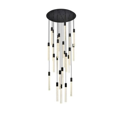 Blackberry Loke 25 Light Modern Oversized Pendant by Bailey Street Home - 390-BEL-1302500