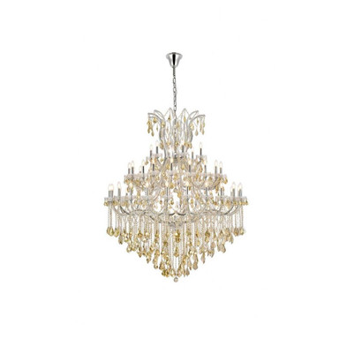 Wheatley Wood 49 Light Oversized Chandelier by BSH 390-BEL-1302464