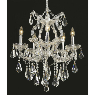 Sycamore Ground 6 Light Small Chandelier by Bailey Street Home - 390-BEL-876073