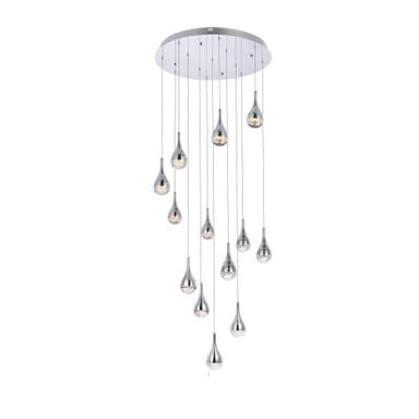 Copper Beech Covert 13 Light Large Chandelier by Bailey Street Home - 390-BEL-1302311
