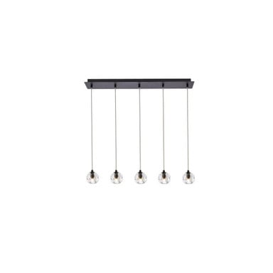 The Strand 5 Light Mini Pendant by Bailey Street Home - 390-BEL-1012386