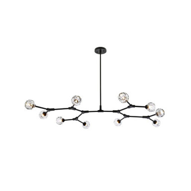 Montague Mews 10 Light Oversized Pendant by Bailey Street Home - 390-BEL-1287778