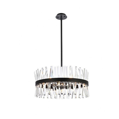 Drayton Mill 14 Light Large Round Pendant by Bailey Street Home - 390-BEL-1302545