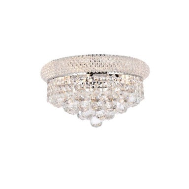 St Ann's Top 6 Light 14 Inch Wide Flush Mount by Bailey Street Home - 390-BEL-875907