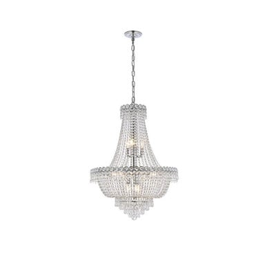 Little Mallett 12 Light Medium Chandelier by Bailey Street Home - 390-BEL-876065