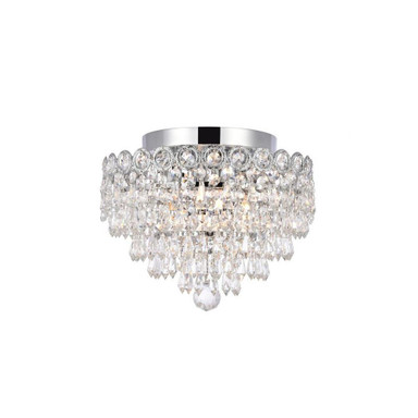 Little Mallett 4 Light 12 Inch Wide Steel Flush Mount by Bailey Street Home - 390-BEL-875872