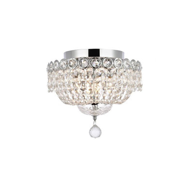 Little Mallett 4 Light 12 Inch Wide Flush Mount by Bailey Street Home - 390-BEL-875871