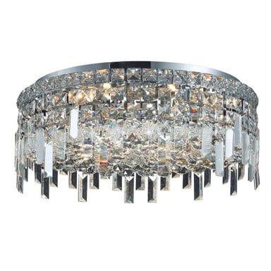 Leicester Causeway 6 Light Flush Mount by Bailey Street Home 876033 - 390-BEL-876033