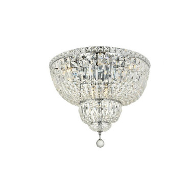 Kitchener Furlong 10 Light 20 Inch Wide Flush Mount by Bailey Street Home - 390-BEL-875980