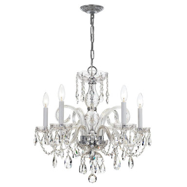 Lindsay Quadrant 5 Light Medium Chandelier by BSH 49-BEL-406194