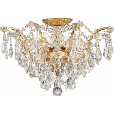 Chilton Approach 5 Light 19 Inch Wide Flush Mount by Bailey Street Home - 49-BEL-406407