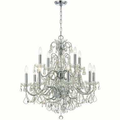 Foxes Mount 12 Light Large Chandelier by Bailey Street Home - 49-BEL-406369