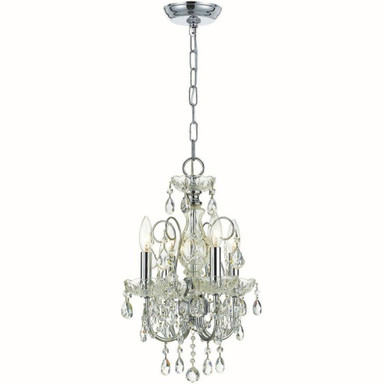 Foxes Mount 4 Light Mini Chandelier by Bailey Street Home - 49-BEL-406371