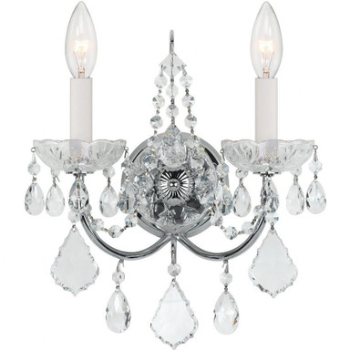 Foxes Mount 2 Light Candle Style Wall Sconce by Bailey Street Home - 49-BEL-406372