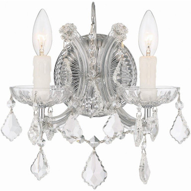Barclay Avenue 2 Light Candle Style Wall Sconce by Bailey Street Home - 49-BEL-406402
