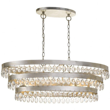 Bekelege Drive 6 Light Oversized 3 Tier Chandelier by Bailey Street Home - 49-BEL-692527