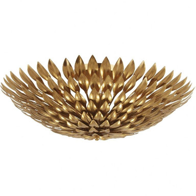 Crosby Lodge 6 Light 24 Inch Wide Flush Mount by Bailey Street Home - 49-BEL-406547