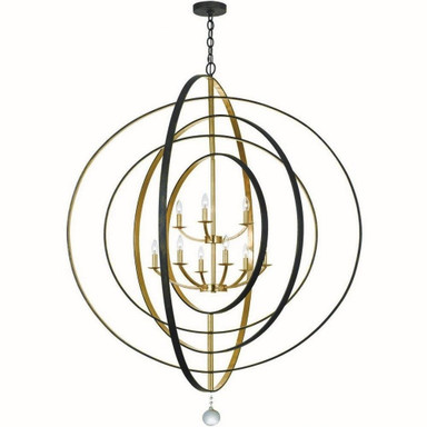 Park Lee Road 9 Light Oversized Chandelier by Bailey Street Home - 49-BEL-532081