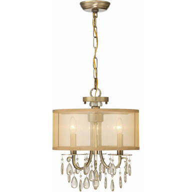 Arnprior Street 3 Light Small Chandelier by Bailey Street Home - 49-BEL-406661