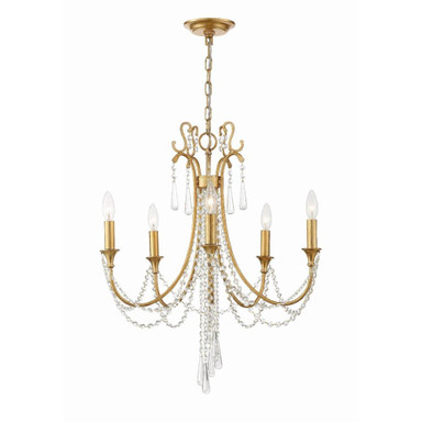 Watson Links 5 Light Medium Chandelier by Bailey Street Home - 49-BEL-931559