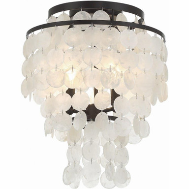 Lismore Wharf 3 Light 13 Inch Wide Flush Mount by Bailey Street Home - 49-BEL-1083762