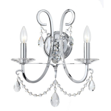 Crow Poplars 2 Light Candle Style Wall Sconce by Bailey Street Home - 49-BEL-1083701