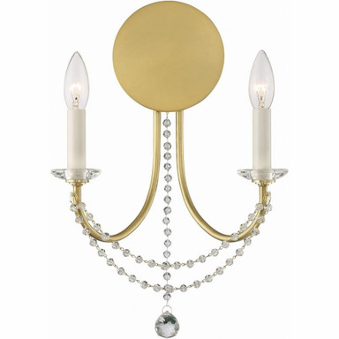 Empress Esplanade 2 Light Wall Sconce by Bailey Street Home - 49-BEL-1279647