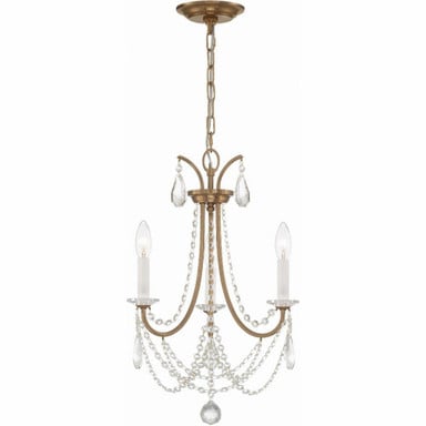Hilary Brae 3 Light Small Chandelier by Bailey Street Home - 49-BEL-1279640