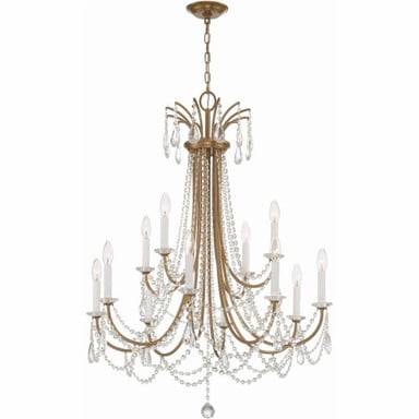 Hilary Brae 12 Light Large Chandelier by Bailey Street Home - 49-BEL-1279570