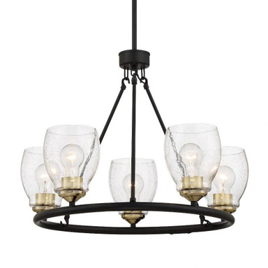 Hyde Mill - 5 Light Chandelier In 24 - 57-BEL-1084742