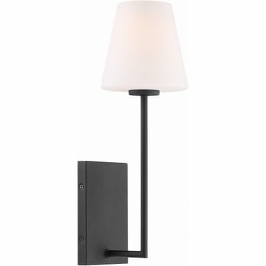 Bellevue Retreat 1 Light Wall Sconce 17 Inch Tall by Bailey Street Home - 49-BEL-931532