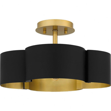 Bucknor Close 4 Light 14 Inch Wide Semi Flush Mount by Bailey Street Home - 71-BEL-1118814