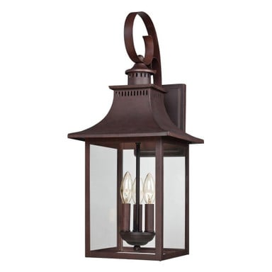 Bath Ridings 3 Light Outdoor Wall Lantern by Bailey Street Home - 71-BEL-1001569