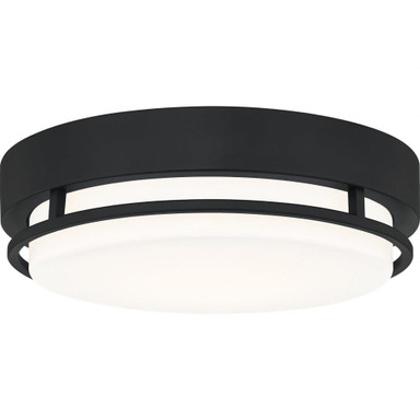 Norris Quadrant 15W 1 LED 12 Inch Wide Flush Mount by Bailey Street Home - 71-BEL-1283089