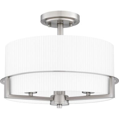 Weymouth Farm 3 Light 15 Inch Wide Semi Flush Mount by Bailey Street Home - 71-BEL-1325750