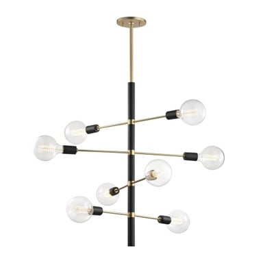 White House Heights 8 Light Large Chandelier by Bailey Street Home - 735-BEL-2693035