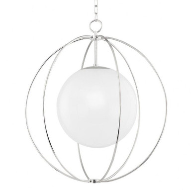 Andrew Edge 1 Light Large Pendant 31.75 Inch Tall by Bailey Street Home - 735-BEL-4610922