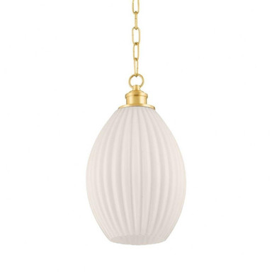 Roman Banks 1 Light Small Pendant by Bailey Street Home - 735-BEL-1279609