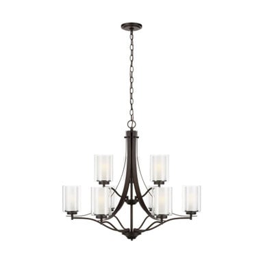 Traditional Nine Light Chandelier - 73-BEL-4315248