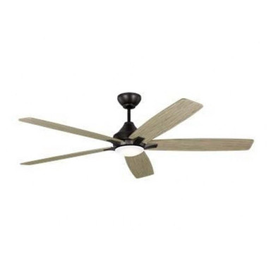 Wootton Spinney - 5 Blade Ceiling Fan With Light Kit and Remote Control In Casual_Cottage Style-14.9 Inches Tall and 60 Inches Wide - 96-BEL-1107124