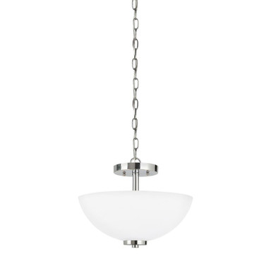 Wanwards Lane - 2 Light Semi-Flush Convertible Pendant - 73-BEL-1001878