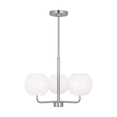 David Causeway - 3 Light Small Chandelier In Modern Style-14.13 Inches Tall and 21 Inches Wide - 73-BEL-1326776