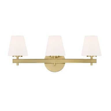 3 Light Vanity Light 24.25 Inch Wide by Bailey Street Home - 776-BEL-1332743