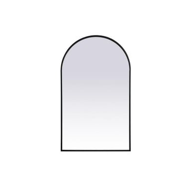 Spinnals Grove 40 Inch Metal Frame Arch Mirror by Bailey Street Home - 779-BEL-1292401
